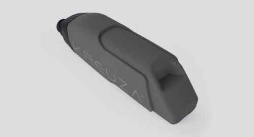 KREUZA Slice Aerodynamic water bottle-grey5